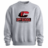 Grey Crewneck Sweatshirt with DPP decal